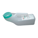 Papagayo urinario masculino de plástico reutilizable para pacientes encamados