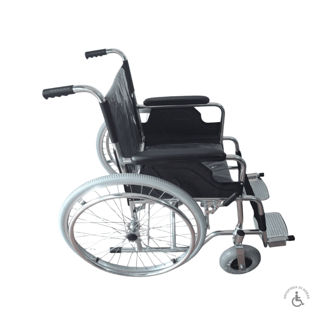 Silla de Ruedas de Aluminio Liviano con Ruedas de PVC Silla de Ruedas de Aluminio Liviano con Ruedas de PVC