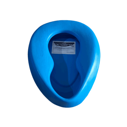 Urinario tipo chata hospitalaria de PVC para pacientes encamados