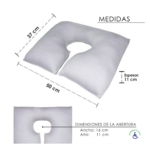 Almohada Oftálmica Ocular Ergonómica para Dormir - Imagen 2